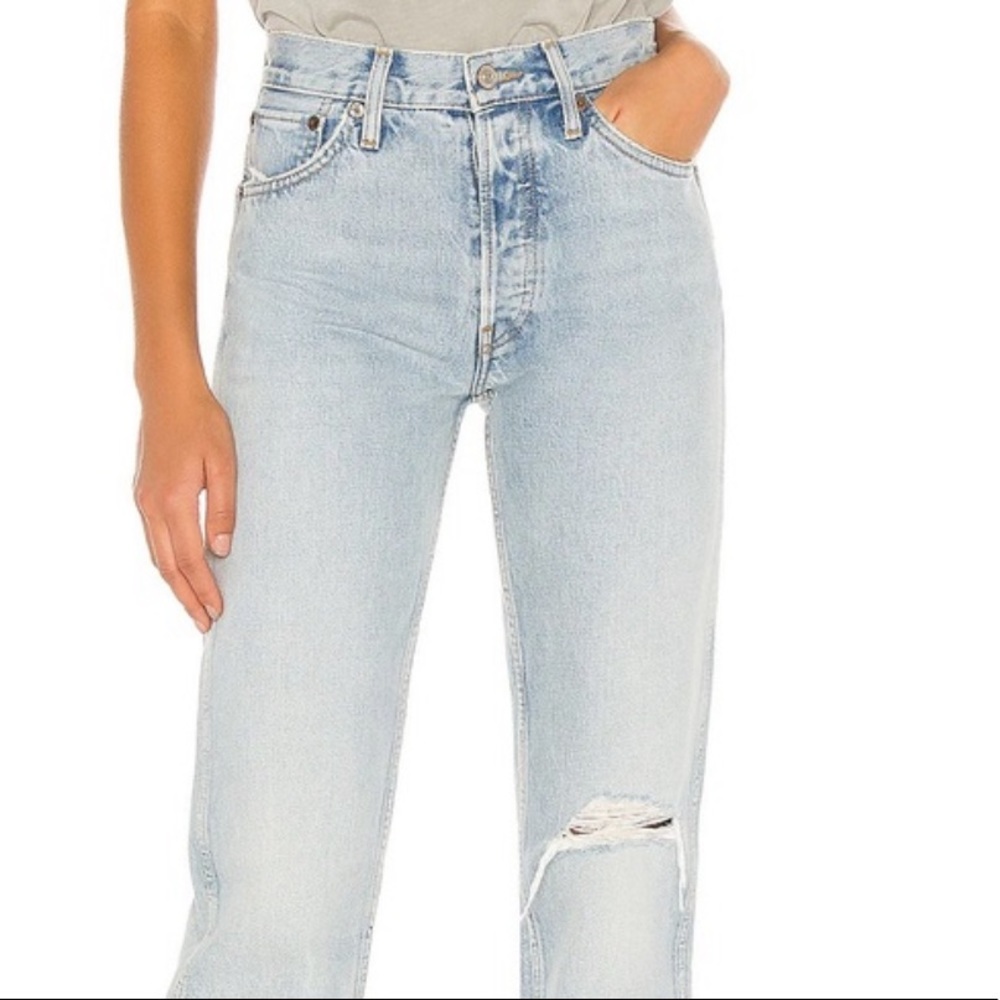 RE/DONE original high rise loose. size 26